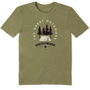 LIFE IS GOOD Great Outdoors Mens Tee NWT